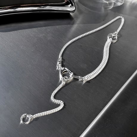 Key motif simple necklace