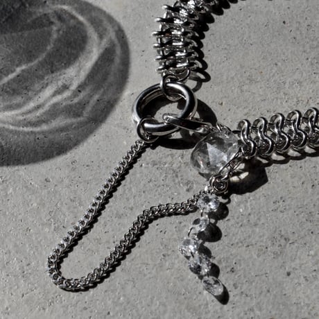 Innocent glass chain necklace