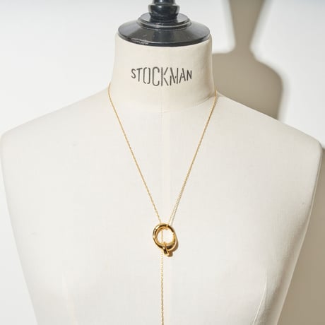 Clarity coil necklace(one color)