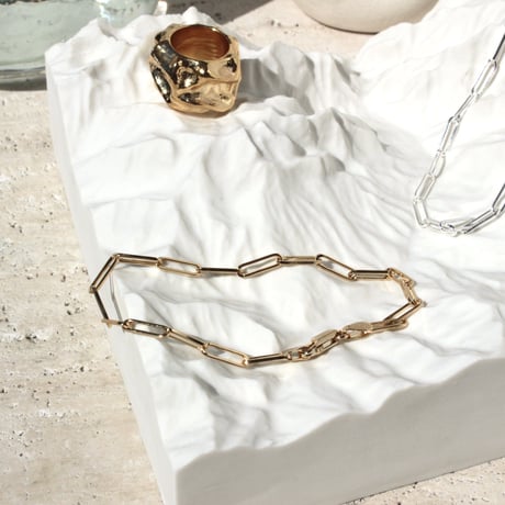 norme long frame bracelet [Unisex] / SV925＋Gold Plated