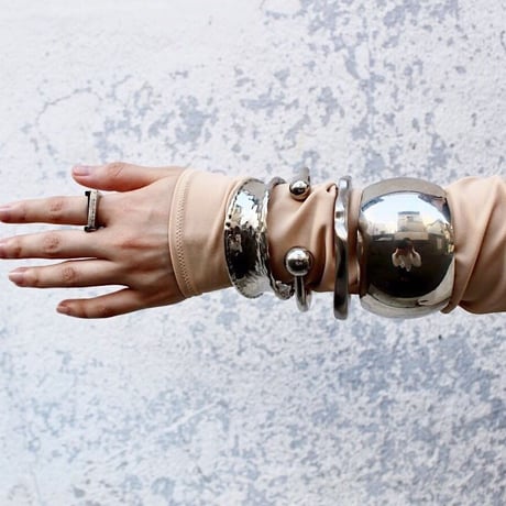 Bronze flat bangle (ｍix color)