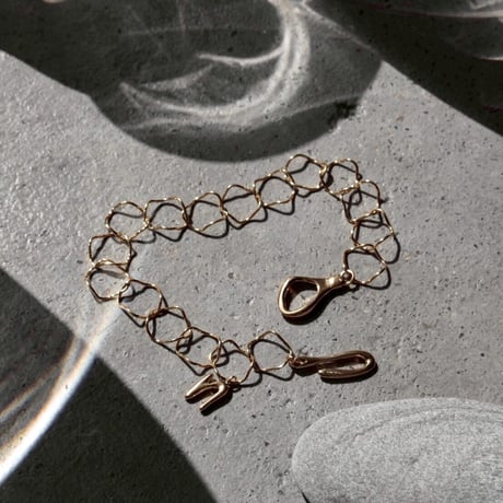norme hook circle bracelet / SV925＋Gold Plated