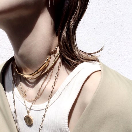 norme necklace (Slim) / K10