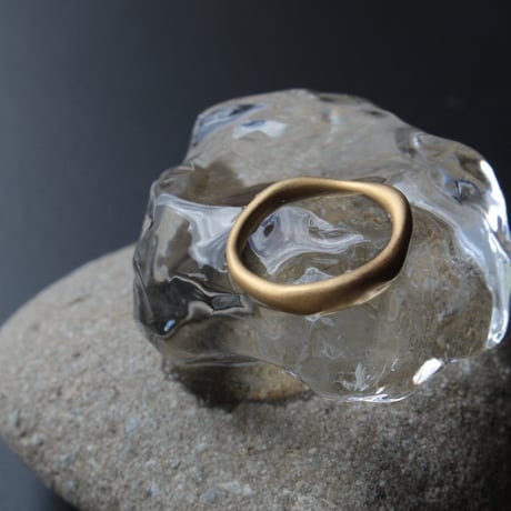 norme dew ring (Matt) / SV925＋Gold Plated