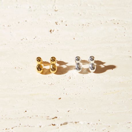 Metal small pearl pierce