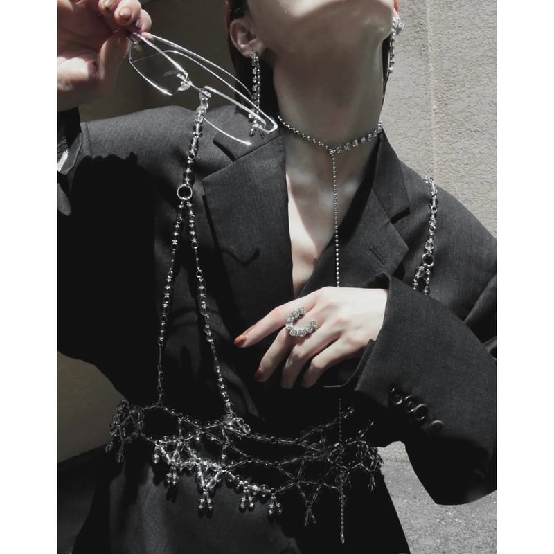 ソワリー soierie ネックレス ボールチェーン Soierie ネックレス 「Soierie/ソワリー」Pome ballchain