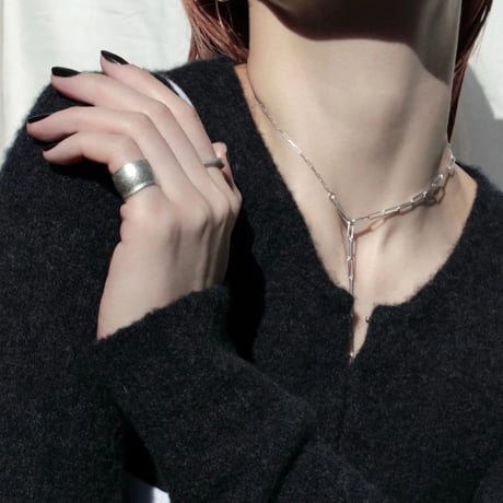 norme dew pinky ring (Matt) / SV925