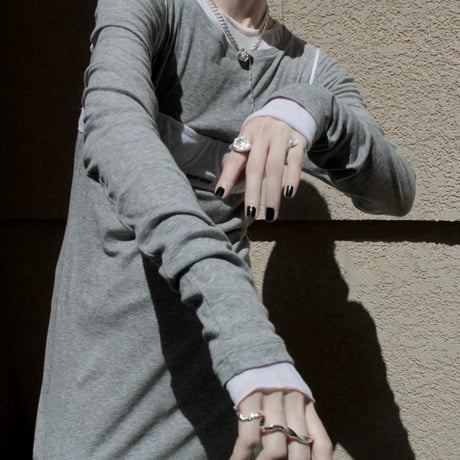Rose cuff ring