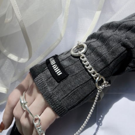 Carabiner loop bracelet