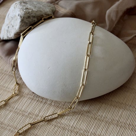 norme long frame necklace (Women's) / SV925＋Gold Plated