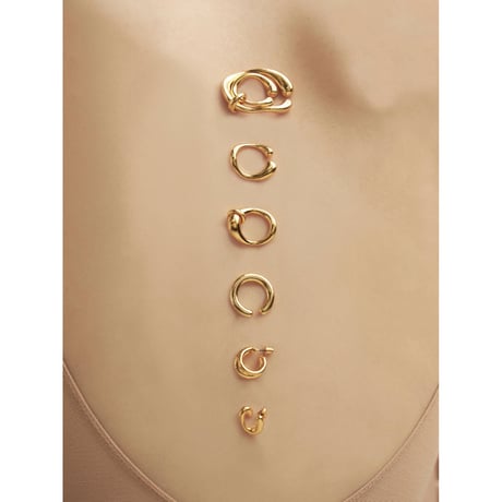 Clarity earcuff ring (one color)
