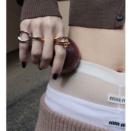 Clarity bit earcuff ring  (mix color)