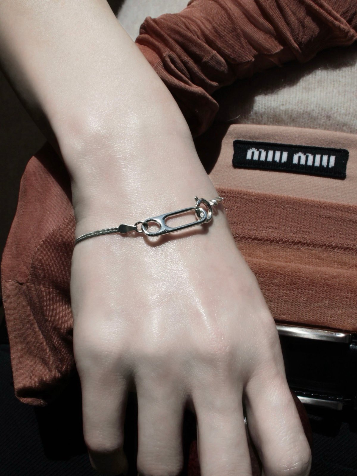 Soierie】 Clip large bracelet Clip large bracelet | Soierie