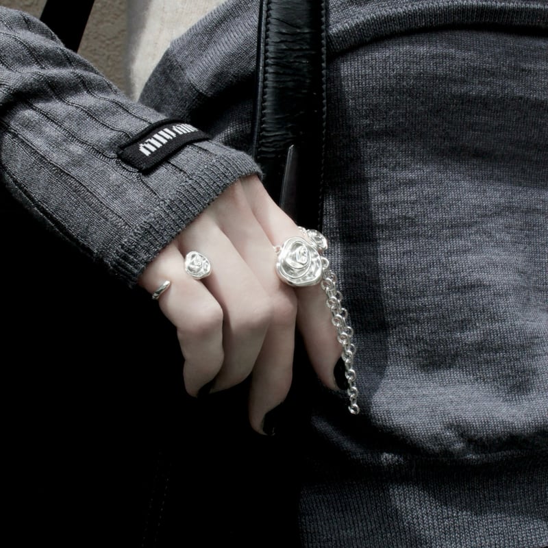 Rose pinky ring | Soierie Online Store