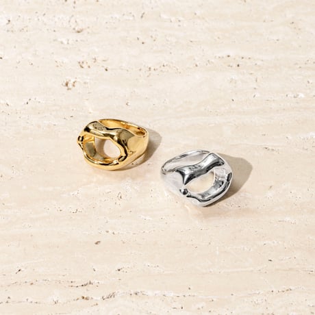 Soft circle hole ring (gloss)