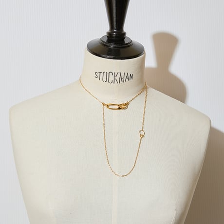 Fibula chain necklace