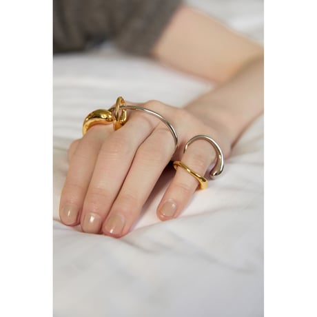Practical over earcuff ring (mix color)