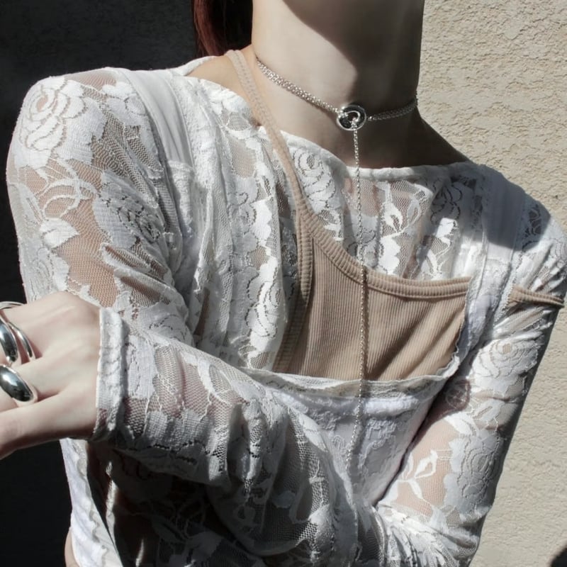 Ornaments slim lariat | Soierie Online Store