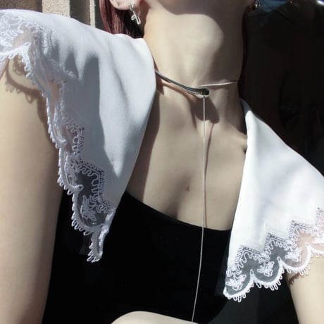 Metal art snake choker
