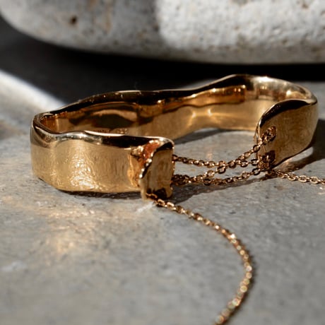 norme playing chain w ring / SV925＋Gold Plated