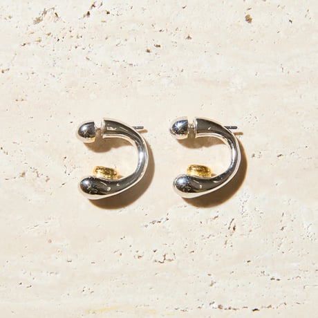 Kinetic parts hoop pierce (mix color)