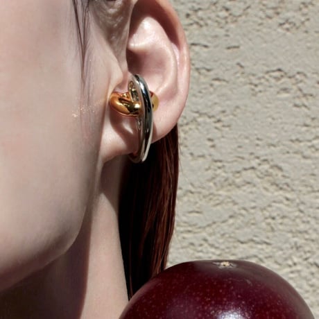 Clarity bit earcuff ring  (mix color)