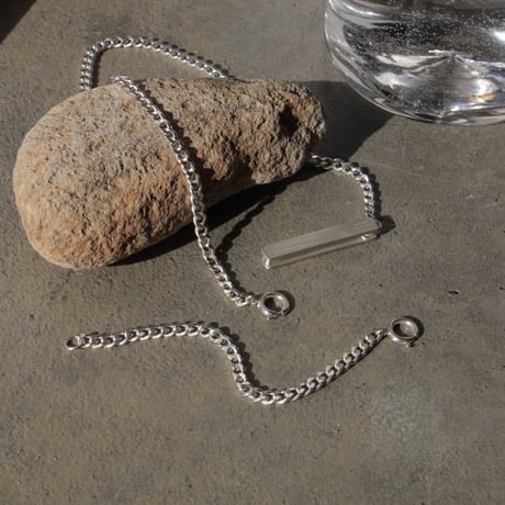 norme ID Plate necklace / SV925