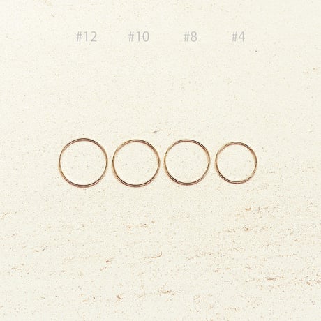 norme halo ring (1P) / K14K GF