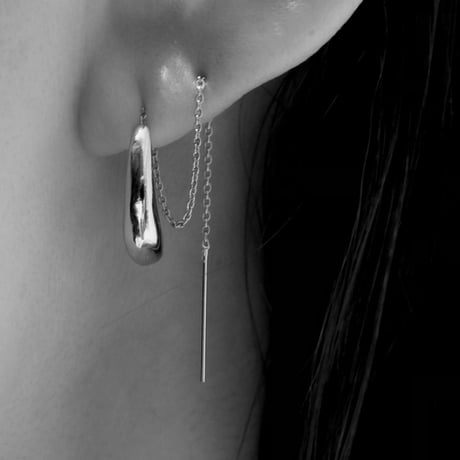 norme second american pierce / SV925＋Gold Plated