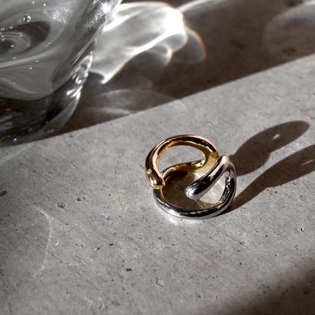 Visions pinky cuff ring (mix color)