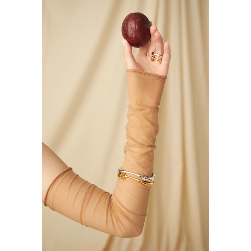 Clarity coil bangle (one color) | Soierie Onlin