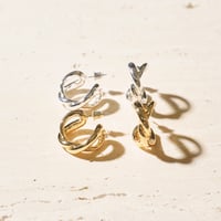 Infinity hoop pierce
