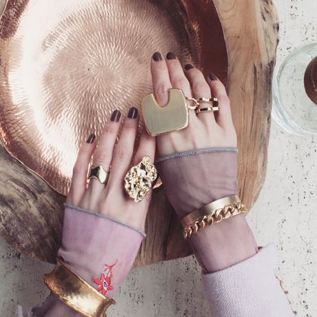 Polished ring (3set)