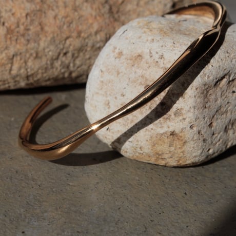 norme dew bangle / SV925＋Gold Plated