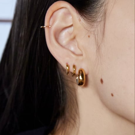 norme dew pierce / SV925＋Gold Plated