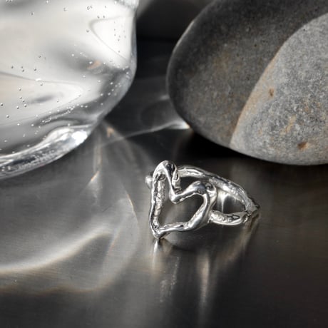 norme open heart ring / SV925
