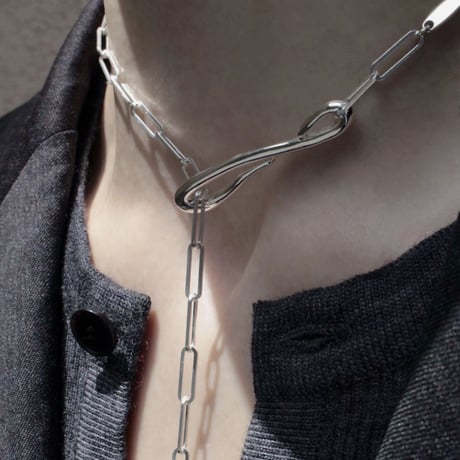 Lead rope necklace