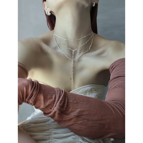 norme bamboo chain necklace (bold) / SV925