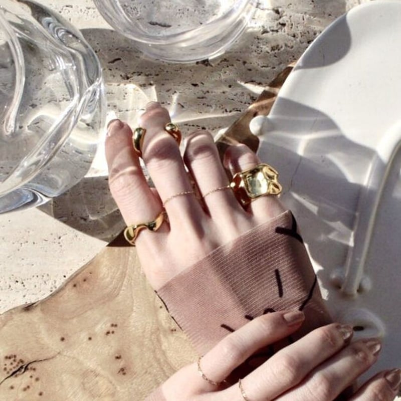 Neo hoop pinky ring | Soierie Online Store Neo hoop pinky ring | Soierie Online Store