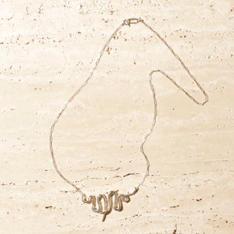 norme pulse necklace / SV925
