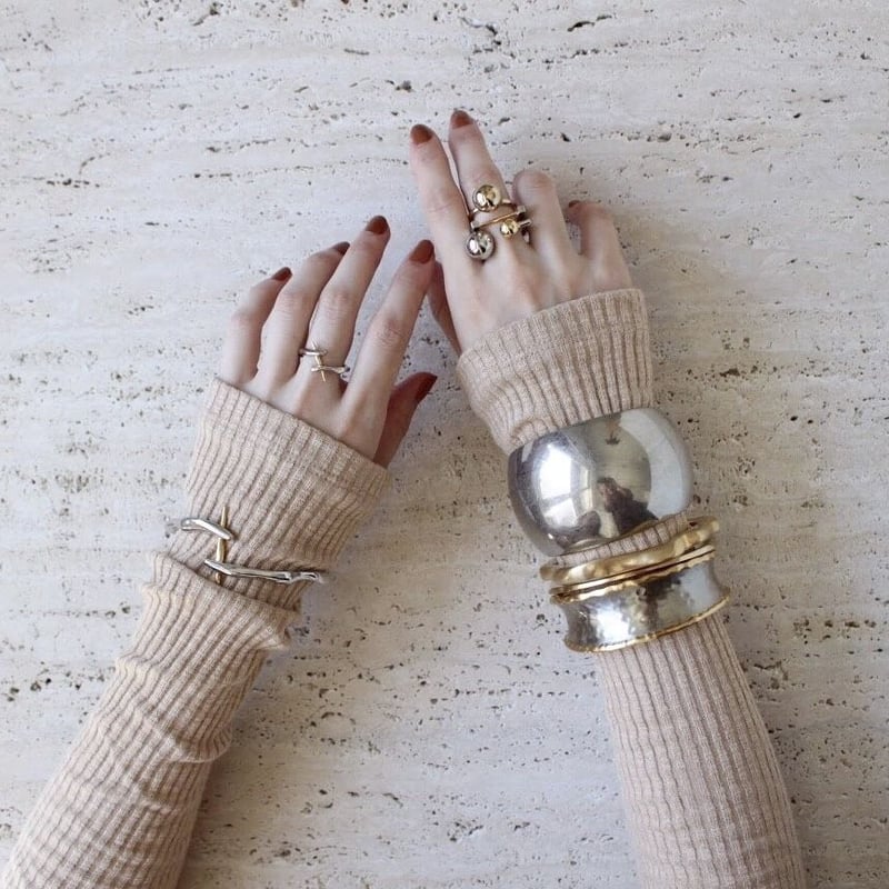soierie : イヤカフ Hook earcuff ring | Soierie Online Store