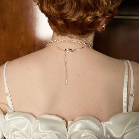 Figue clip necklace