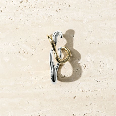 Connect loop earcuff (1P) (mix color)