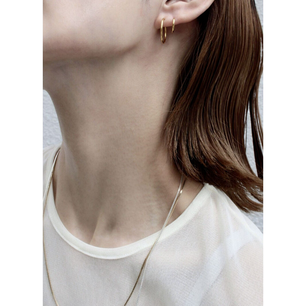 Halo hoop pierce (Small/2P) / Gold | Soierie On Halo hoop pierce (Small/2P) / Gold | Soierie On