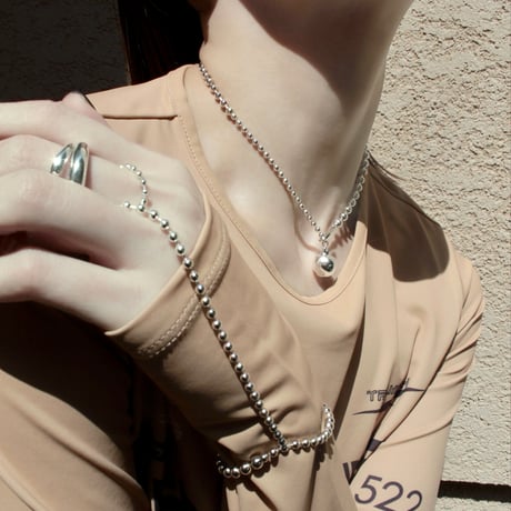 Pome ballchain necklace