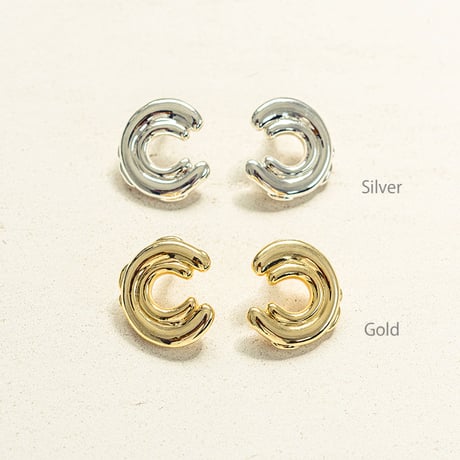 Exude double circle pierce (2P) / One color