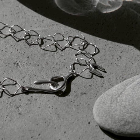 norme hook circle bracelet / SV925
