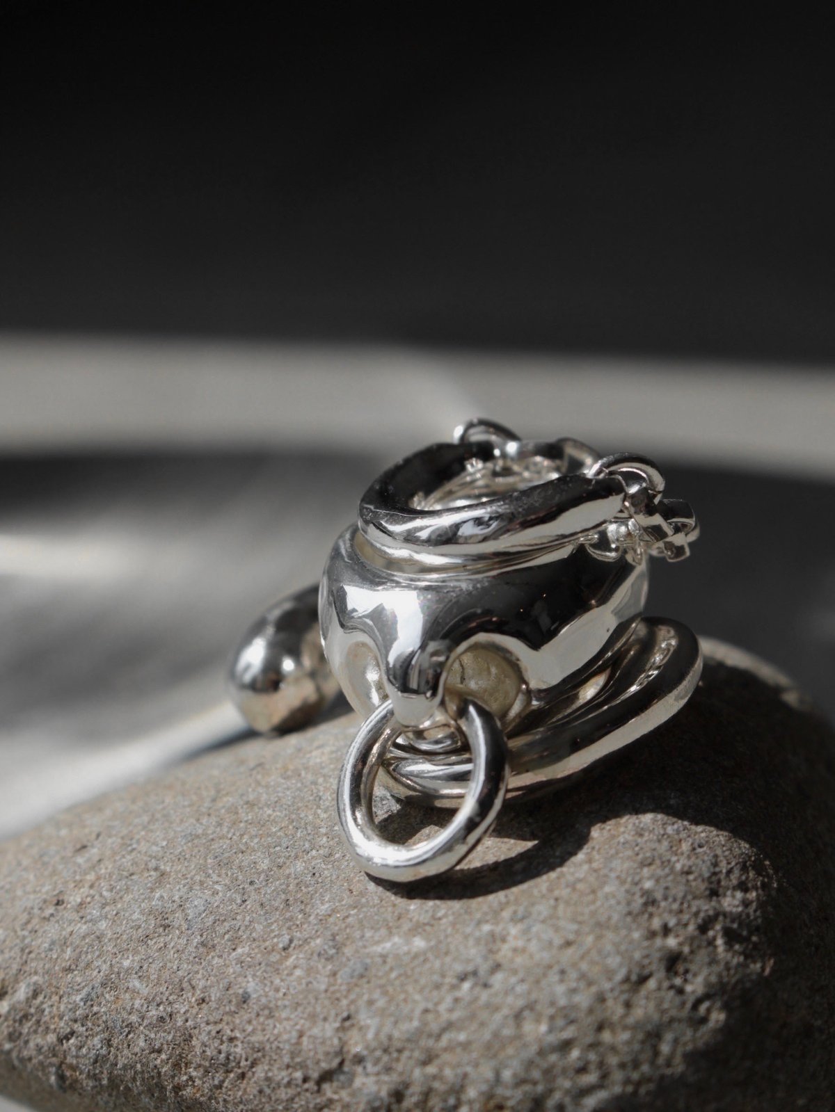 Vintage metal chain ring | Soierie Online Store Vintage metal chain ring | Soierie Online Store