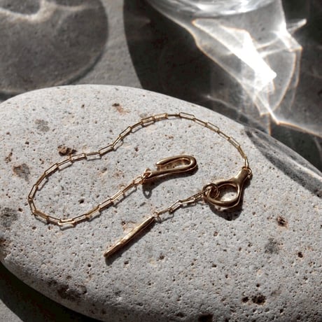 norme hook bracelet / SV925＋Gold Plated