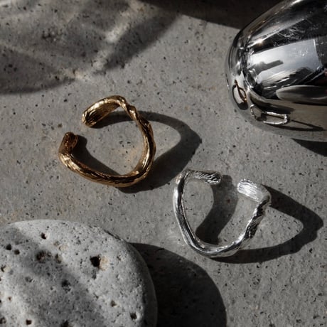 Hair art pinky cuff ring